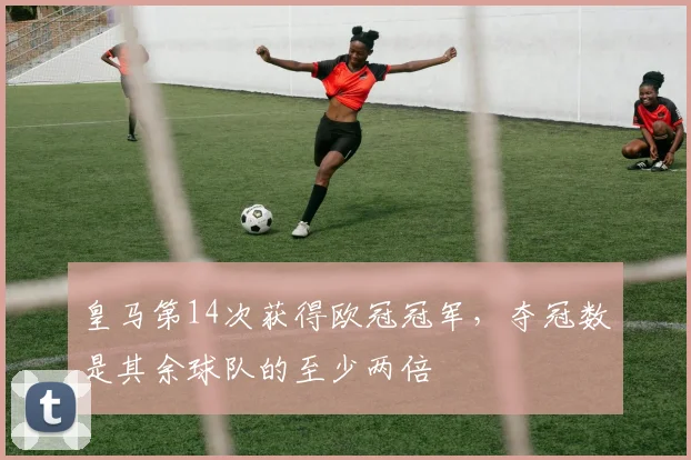 皇马第14次获得欧冠冠军，夺冠数是其余球队的至少两倍